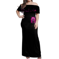 Witch Skull Off Shoulder Maxi Dress Don't Try To Figure Me Out I'm A Special Kind Of Twisted - Wonder Print Shop
