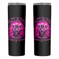 Witch Skull Skinny Tumbler Don't Try To Figure Me Out I'm A Special Kind Of Twisted - Wonder Print Shop