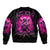 Witch Skull Sleeve Zip Bomber Jacket Don't Try To Figure Me Out I'm A Special Kind Of Twisted - Wonder Print Shop