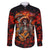 Day of Dead Skull Family Matching Puletasi Dress and Hawaiian Shirt Sugar Skull Band Skeleton - Wonder Print Shop