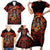 Day of Dead Skull Family Matching Short Sleeve Bodycon Dress and Hawaiian Shirt Sugar Skull Band Skeleton - Wonder Print Shop