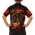 Day of Dead Skull Kid Hawaiian Shirt Sugar Skull Band Skeleton - Wonder Print Shop