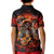 Day of Dead Skull Kid Polo Shirt Sugar Skull Band Skeleton - Wonder Print Shop