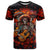 Day of Dead Skull T Shirt Sugar Skull Band Skeleton - Wonder Print Shop