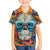 Day of Dead Skull Kid Hawaiian Shirt Sugar Skull Butterfly - Wonder Print Shop