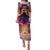 Day of Dead Lady Family Matching Puletasi Dress and Hawaiian Shirt Sugar Skull Flame Lady - Wonder Print Shop