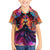 Day of Dead Lady Family Matching Tank Maxi Dress and Hawaiian Shirt Sugar Skull Flame Lady - Wonder Print Shop