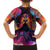 Day of Dead Lady Kid Hawaiian Shirt Sugar Skull Flame Lady - Wonder Print Shop