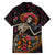 Day of Dead Lady Family Matching Tank Maxi Dress and Hawaiian Shirt Sugar Skull Lady Dancing - Wonder Print Shop