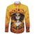 Day of Dead Lady Family Matching Puletasi Dress and Hawaiian Shirt Sugar Skull Lady Sunflower - Wonder Print Shop