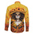 Day of Dead Lady Family Matching Summer Maxi Dress and Hawaiian Shirt Sugar Skull Lady Sunflower - Wonder Print Shop