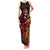 Day of Dead Girl Family Matching Tank Maxi Dress and Hawaiian Shirt Sugar Skull Girl Rose And Marigold - Wonder Print Shop