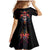 Day of Dead Skull Family Matching Mermaid Dress and Hawaiian Shirt Sugar Skull Festival Lady - Wonder Print Shop