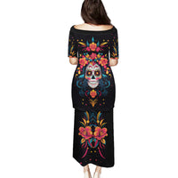 Day of Dead Skull Puletasi Sugar Skull Festival Lady - Wonder Print Shop