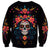 Day of Dead Skull Sweatshirt Sugar Skull Festival Lady - Wonder Print Shop