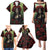 Day of Dead Lady Family Matching Puletasi Dress and Hawaiian Shirt Sugar Skull Rose Lady - Wonder Print Shop