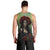 Day of Dead Lady Men Tank Top Sugar Skull Rose Lady - Wonder Print Shop