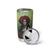 Day of Dead Lady Tumbler Cup Sugar Skull Rose Lady - Wonder Print Shop