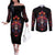 day-of-dead-skull-couples-matching-off-the-shoulder-long-sleeve-dress-and-long-sleeve-button-shirt-sugar-skull-festival-lady