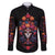 Day of Dead Skull Family Matching Puletasi Dress and Hawaiian Shirt Sugar Skull Festival Lady - Wonder Print Shop