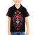 Day of Dead Skull Family Matching Summer Maxi Dress and Hawaiian Shirt Sugar Skull Festival Lady - Wonder Print Shop