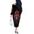 Day of Dead Skull Off The Shoulder Long Sleeve Dress Sugar Skull Festival Lady - Wonder Print Shop