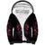 Day of Dead Skull Sherpa Hoodie Sugar Skull Festival Lady - Wonder Print Shop