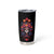 Day of Dead Skull Tumbler Cup Sugar Skull Festival Lady - Wonder Print Shop