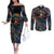 day-of-dead-lady-couples-matching-off-the-shoulder-long-sleeve-dress-and-long-sleeve-button-shirt-sugar-skull-lady-dancing