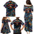 Day of Dead Lady Family Matching Puletasi Dress and Hawaiian Shirt Sugar Skull Lady Dancing - Wonder Print Shop