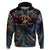 Day of Dead Lady Hoodie Sugar Skull Lady Dancing - Wonder Print Shop