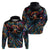 Day of Dead Lady Hoodie Sugar Skull Lady Dancing - Wonder Print Shop