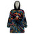 Day of Dead Lady Wearable Blanket Hoodie Sugar Skull Lady Dancing - Wonder Print Shop