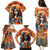 Day of Dead Lady Family Matching Puletasi Dress and Hawaiian Shirt Sugar Skull Field Rose Lady - Wonder Print Shop
