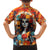 Day of Dead Lady Family Matching Tank Maxi Dress and Hawaiian Shirt Sugar Skull Field Rose Lady - Wonder Print Shop