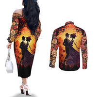 day-of-dead-couple-couples-matching-off-the-shoulder-long-sleeve-dress-and-long-sleeve-button-shirt-sugar-skull-couple-dancing