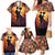 Day of Dead Couple Family Matching Mermaid Dress and Hawaiian Shirt Sugar Skull Couple Dancing - Wonder Print Shop