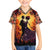 Day of Dead Couple Family Matching Off Shoulder Long Sleeve Dress and Hawaiian Shirt Sugar Skull Couple Dancing - Wonder Print Shop