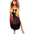 Day of Dead Couple Family Matching Summer Maxi Dress and Hawaiian Shirt Sugar Skull Couple Dancing - Wonder Print Shop