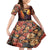 Day of Dead Couple Family Matching Tank Maxi Dress and Hawaiian Shirt Sugar Skull Couple Dancing - Wonder Print Shop