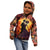 Day of Dead Couple Kid Hoodie Sugar Skull Couple Dancing - Wonder Print Shop