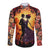 Day of Dead Couple Long Sleeve Button Shirt Sugar Skull Couple Dancing - Wonder Print Shop
