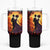 Day of Dead Couple Tumbler With Handle Sugar Skull Couple Dancing - Wonder Print Shop