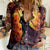 Day of Dead Couple Women Casual Shirt Sugar Skull Couple Dancing - Wonder Print Shop
