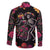 Day of Dead Couple Family Matching Off Shoulder Short Dress and Hawaiian Shirt Sugar Skull Couple Dancing - Wonder Print Shop