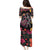 Day of Dead Couple Family Matching Puletasi Dress and Hawaiian Shirt Sugar Skull Couple Dancing - Wonder Print Shop