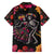 Day of Dead Couple Family Matching Summer Maxi Dress and Hawaiian Shirt Sugar Skull Couple Dancing - Wonder Print Shop