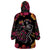 Day of Dead Couple Wearable Blanket Hoodie Sugar Skull Couple Dancing - Wonder Print Shop