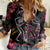 Day of Dead Couple Women Casual Shirt Sugar Skull Couple Dancing - Wonder Print Shop