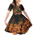 Day of Dead Lady Family Matching Mermaid Dress and Hawaiian Shirt Sugar Skull Field Marigold Lady - Wonder Print Shop